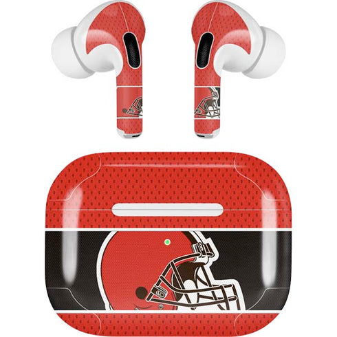NFL Cleveland Browns Zone Block Apple AirPods Pro Skin